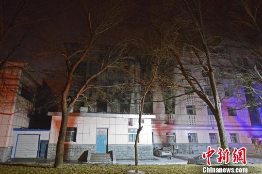 事发地——中北大学国防科技重点实验室。　武俊杰 摄